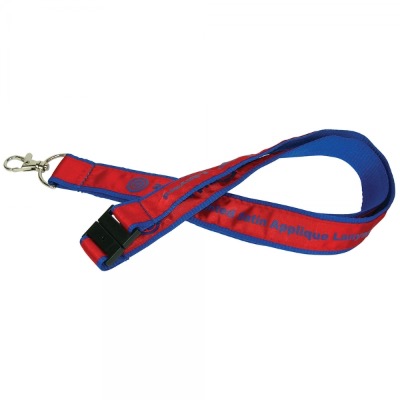 Image of 20mm Woven Applique Lanyard