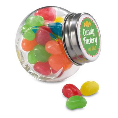 Image of Glass jar with jelly beans