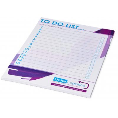 Image of Desk-Mate® A5 notepad - 25 pages