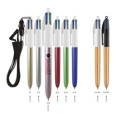 Image of BIC® 4 Colours Glacé with Lanyard Screen Printing