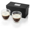 Image of Boda 2-piece glass espresso cup set