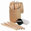 Image of Woodby 26-piece coloured pencil set
