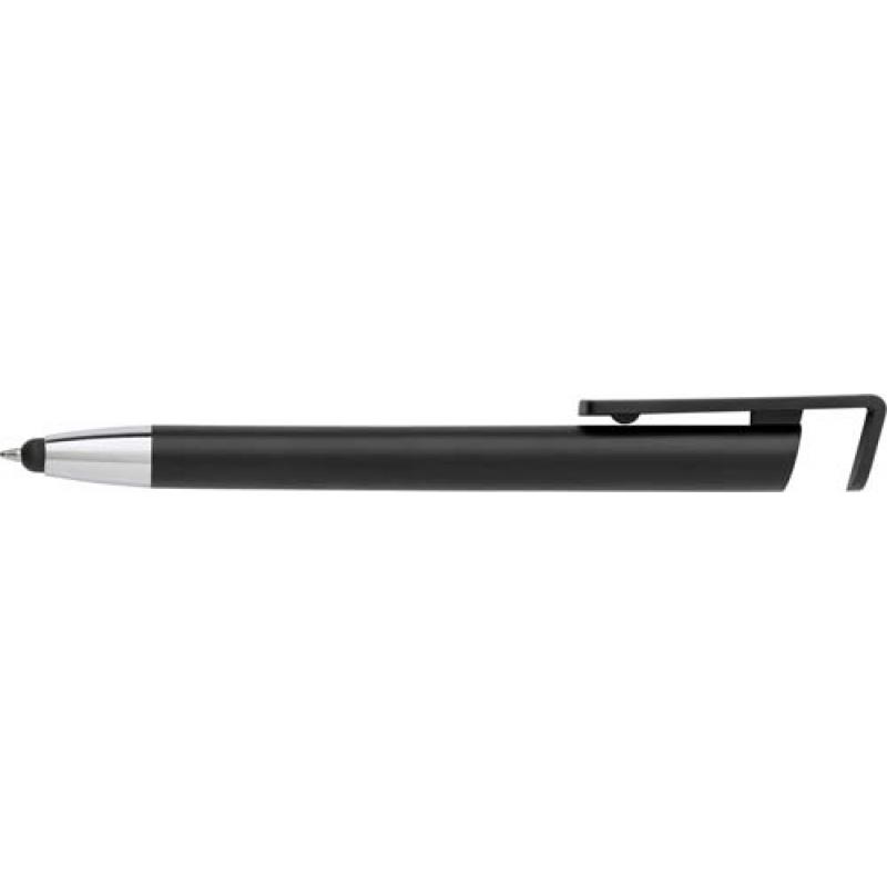 Image of ABS ballpen with phone holder and rubber tip