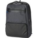Image of PVC backpack with anti-theft back pocket.