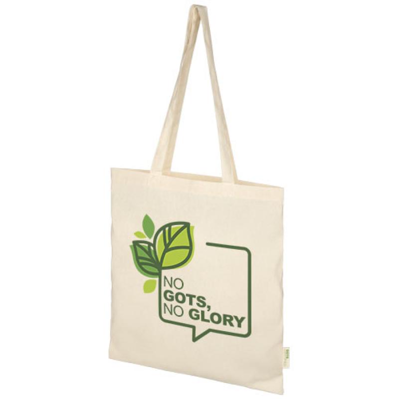 Image of Orissa 100 g/m² GOTS organic cotton tote bag