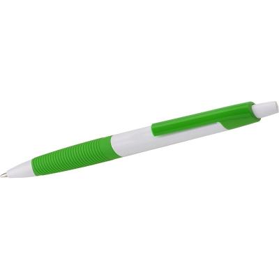Image of Plastic ballpen with rubber grip