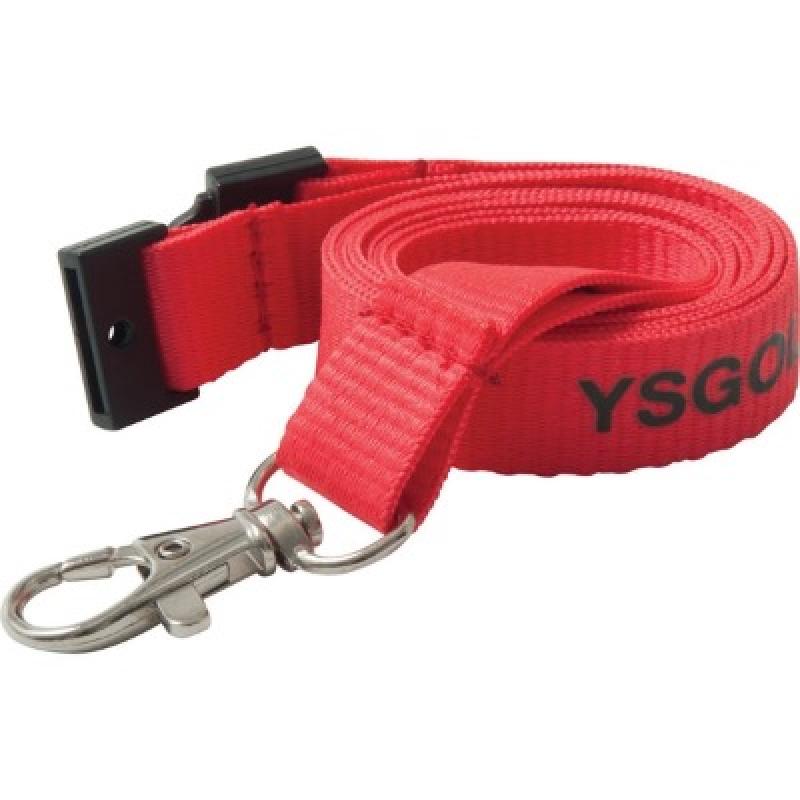 Image of 15mm Flat Polyester Lanyard