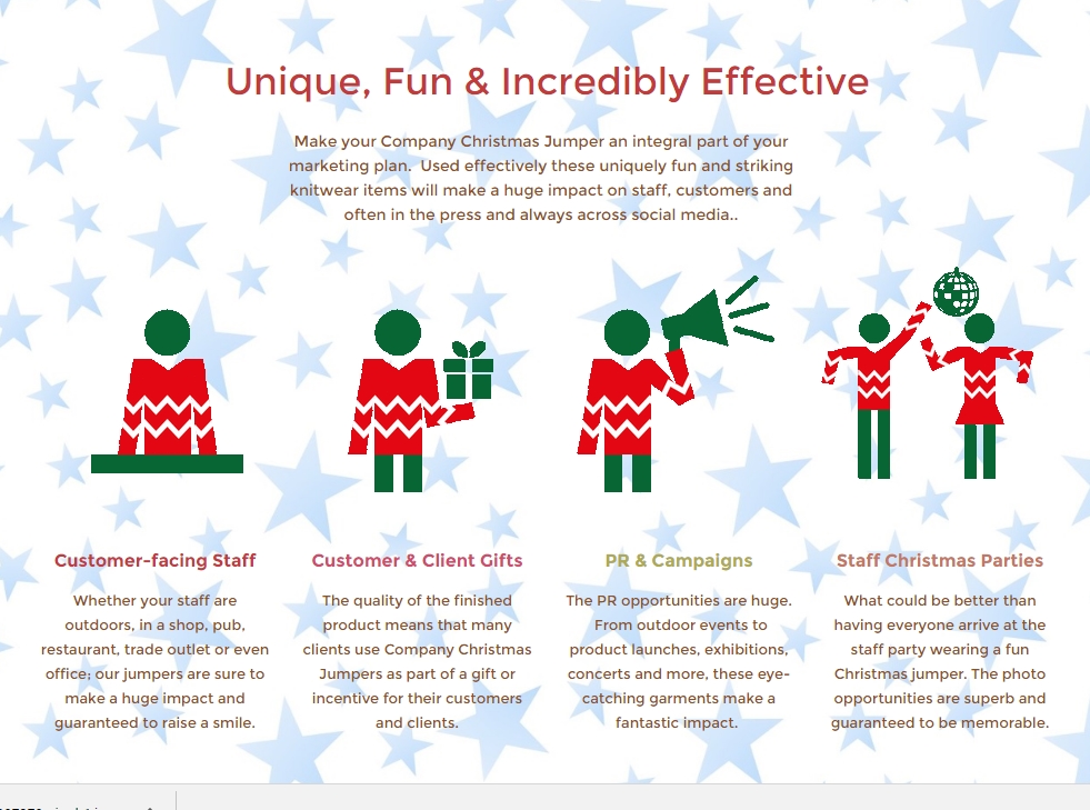 Promotional Christmas Jumpers Icons